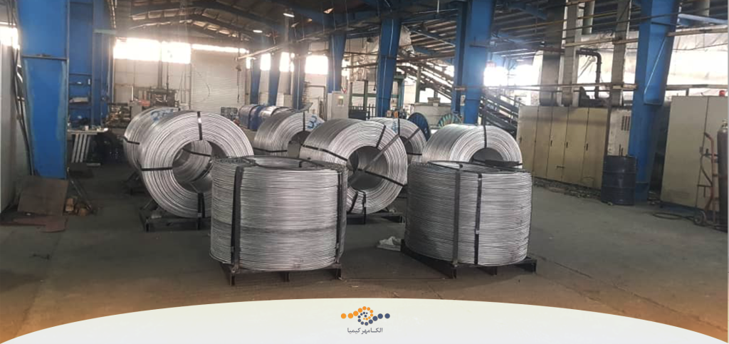 aluminum wire rod manufactured in Iran
