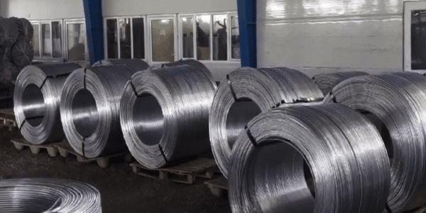 aluminum wire rods packaging and shipping