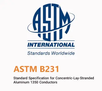 astm b231 Standard Specification for Concentric-Lay-Stranded Aluminum 1350 Conductors