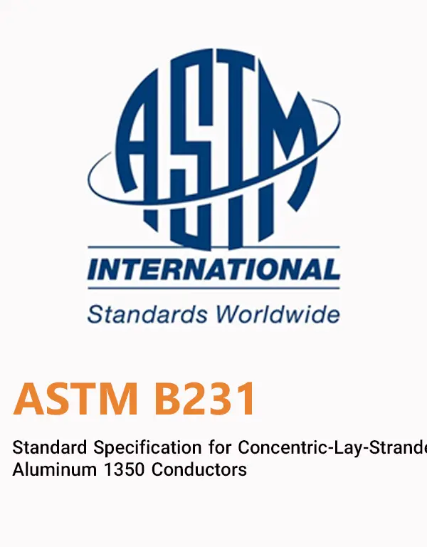 astm b231 Standard Specification for Concentric-Lay-Stranded Aluminum 1350 Conductors
