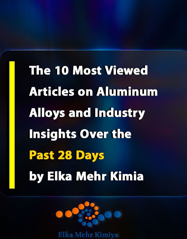 The 10 Most Viewed Articles on Aluminum Alloys and Industry Insights Over the Past 28 Days by Elka Mehr Kimia