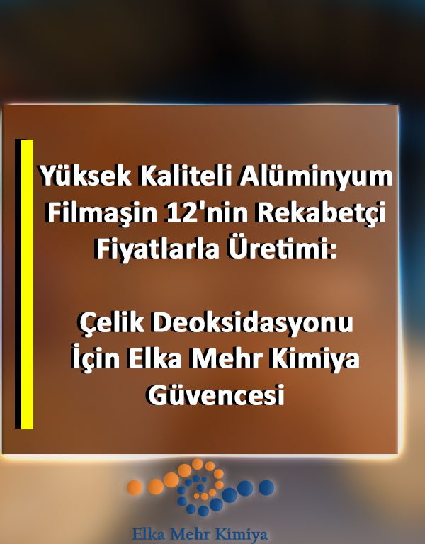 Alüminyum Filmaşin 12 Elka Mehr Kimiya: Çelik Deoksidasyonunda Yüksek Kaliteli Alüminyum Filmaşin 12 İçin Güvenilir Üretici Elka Mehr Kimiya, İran'ın kuzeybatısında önde gelen alüminyum ürünleri üreticisi olarak, çelik üretimindeki kritik oksijen giderme sürecine özel olarak tasarlanmış Alüminyum Filmaşin 12'yi sunmaktan büyük gurur duymaktadır. Bu makale, deoksidasyonun önemini, Alüminyum Filmaşin 12'nin etkinliğinin ardındaki bilimi ve çelik üreticilerine sunduğu sayısız avantajları incelemektedir. Çelik Üretiminde Deoksidasyonun Önemi Eritilmiş çelik, doğası gereği çözünmüş oksijen içerir ve bu durum nihai ürünün kalitesini önemli ölçüde etkileyebilir. Fazla oksijenin zararlı olabileceği bazı yollar aşağıda detaylandırılmıştır: Düşük Süneklik ve Kırılganlık: Oksijen, çeliğin kırılmadan şekil değiştirme yeteneğini (süneklik) ve çatlamaya direnç gösterme kabiliyetini (kırılganlık) azaltır. Bu durum, şekillendirme ve imalat süreçlerinde kırılganlık ve çatlama gibi sorunlara yol açabilir. İstenmeyen Katılımlar: Oksijen, çelikteki diğer elementlerle reaksiyona girerek çelik matrisi içinde katı olmayan parçacıklar (kabulasyonlar) oluşturur. Bu kabulasyonlar çeliği zayıflatır ve yüzeyde kusurlar meydana getirerek nihai ürünün estetiğini ve performansını etkiler. Deoksidasyon, oksijenin nihai ürün üzerindeki olumsuz etkileri nedeniyle çoğu çelik üretim yönteminde gereklidir. Deoksidasyonun genellikle ne zaman kullanıldığına dair bir özet aşağıda verilmiştir: Deoksidasyon Gerektiren Durumlar: Killed Çelik: Bu, en yaygın çelik türüdür ve istenen özelliklere ulaşmak için deoksidasyon gerektirir. Killed çelik, tüm oksijenin uzaklaştırılmasıyla daha yoğun, güçlü ve sünek bir nihai ürün elde eder. Bu tür çelik, inşaat, otomotiv parçaları ve makineler dahil geniş bir uygulama yelpazesinde kullanılır. Semi-Killed Çelik: Bu çelik türü kısmi deoksidasyona tabi tutulur. Bir miktar oksijen içeriği ve deoksidasyon ürünleri dengesi, iyi kaynaklanabilirlik ve yüzey finisajı gibi belirli özellikler sağlar. Genellikle boru ve tüpler gibi uygulamalarda kullanılır. Capped Çelik: Semi-killed çeliğe benzer şekilde, capped çelik de kısmi deoksidasyona tabi tutulur. Burada, ingotun üst kısmı daha yoğun deokside edilerek daha temiz bir yüzey elde edilir. Bu tür çelik, damgalama için iyi yüzey kalitesi gerektiren levhalar gibi uygulamalarda kullanılır. Deoksidasyon Genellikle Kullanılmayan Durumlar: Rimming Çelik: Bu özel çelik üretim yöntemi, çelikte az miktarda oksijen bırakmayı kasıtlı olarak içerir. Bu kontrollü oksijen, katılaşma sırasında karbonla reaksiyona girerek iyi bir boya yüzeyi elde etmek için dalgalı bir doku oluşturur. Rimming çelik, otomobil gövde panelleri gibi iyi bir boyama yüzeyi gerektiren uygulamalarda sıklıkla kullanılır. Deoksidasyon, oksijenin çeliğin mekanik özellikleri ve genel kalitesi üzerindeki olumsuz etkilerini en aza indirmek için çoğu çelik üretim yönteminde kritik bir adımdır. Killed, semi-killed ve capped çelik üretiminde yaygın olarak kullanılırken, rimming çelik bu kuralın bir istisnasıdır. Alüminyum Filmaşin 12: Oksijen Giderme İçin Etkili Çözüm Elka Mehr Kimiya'nın Alüminyum Filmaşin 12'si bu zorluğun üstesinden gelmektedir. Alüminyum, çeliğin ana bileşeni olan demirle karşılaştırıldığında oksijene karşı daha güçlü bir afinitiye sahiptir. Eritilmiş çelik banyosuna eklendiğinde, Alüminyum Filmaşin 12 çözünmüş oksijenle reaksiyona girerek stabil alüminyum oksit (Al₂O₃) oluşturur. Bu alüminyum oksit, yüzeydeki cüruf tabakasına yükselerek çelikten oksijeni etkili bir şekilde uzaklaştırır. Bu deoksidasyon süreci, istenen mekanik özelliklere sahip yüksek kaliteli çelik elde etmek için esastır. Elka Mehr Kimiya: Kaliteye Olan Sarsılmaz Bağlılık Elka Mehr Kimiya olarak, çelik üretiminde tutarlı kaliteyi ön planda tutuyoruz. Bu nedenle Alüminyum Filmaşin 12'mizi en yüksek standartlara uygun olarak üretiyoruz. Kendimizi uluslararası kabul görmüş kalite yönetim sistemlerine uyarak sorumluluk alıyoruz: ISO 9001:2015: Kalite Yönetim Sistemleri: Bu titiz standart, üretim süreçlerimizin iyi tanımlanmış, kontrol edilen ve sürekli iyileştirilen olmasını sağlar. Bu titiz yaklaşım, müşterilerimizin beklentilerini karşılayan tutarlı ürün kalitesini garanti eder. ISO 14001:2015: Çevre Yönetim Sistemleri: Operasyonlarımızın çevresel etkisini en aza indirmeye ve en yüksek kalite standartlarını sürdürmeye kararlıyız. Bu sertifikasyon, üretim yaşam döngüsü boyunca sürdürülebilir uygulamalara olan bağlılığımızı yansıtır. ISO 10004:2018: Kalite Yönetimi – Müşteri Memnuniyeti: Müşteri beklentilerini anlamak ve aşmak, Elka Mehr Kimiya'da temel bir ilkedir. Bu sertifikasyon, müşteri geri bildirimlerini toplama ve ürünlerimizi ve hizmetlerimizi sürekli iyileştirme taahhüdümüzü simgeler. Sertifikasyonların Ötesinde: Mükemmellik Kültürü Kaliteye olan bağlılığımız sadece sertifikasyonlarla sınırlı değildir. Keskin üretim makinelerinden yararlanıyor ve üretim sürecinin her aşamasında sıkı kalite kontrol önlemleri uyguluyoruz. Bu, Elka Mehr Kimiya tarafından üretilen her Alüminyum Filmaşin 12'nin en sıkı kalite spesifikasyonlarını karşılamasını sağlar. Elka Mehr Kimiya: Çelik Deoksidasyonunda Rekabet Avantajınız Elka Mehr Kimiya'nın Alüminyum Filmaşin 12'sini seçmek, birkaç belirgin avantaj sunar: Garanti Oksijen Giderme: Özenle formüle edilmiş Alüminyum Filmaşin 12'miz, eritilmiş çelikten oksijeni etkili bir şekilde uzaklaştırarak çelik kalitesini belirgin şekilde artırır. Maliyet Etkin Çözümler: Kaliteden ödün vermeden rekabetçi fiyatlar sunuyoruz. Elka Mehr Kimiya'nın Alüminyum Filmaşin 12'sine yatırım yaparak, yatırımınızda istisnai bir değer elde edebilirsiniz. ISO Sertifikalı Kalite: Ürünlerimiz, sıkı kalite yönetim sistemleri altında üretilir ve tutarlı performans ve güvenilirlik sağlar. Güvenilir Tedarik Zinciri: Elka Mehr Kimiya, zamanında teslimat konusunda kanıtlanmış bir geçmişe sahip güvenilir bir tedarikçidir. Gereksinimlerinizi tutarlı bir şekilde karşılamamıza güvenebilirsiniz. Elka Mehr Kimiya ile Olağanüstü Çelik Üretimi İçin Ortaklık Kurun Elka Mehr Kimiya'nın Alüminyum Filmaşin 12'sini çelik üretim sürecinize dahil ederek şunları başarabilirsiniz: Gelişmiş Çelik Kalitesi: Etkili deoksidasyon sayesinde geliştirilmiş mekanik özellikler, daha güçlü ve dayanıklı bir nihai ürün sağlar. Azaltılmış Üretim Maliyetleri: Verimli deoksidasyon, daha az malzeme atığı ve artırılmış üretim verimliliği anlamına gelir. Güvenilir Tedarikçi Güvencesi: Sertifikasyonlarımız ve kaliteye olan bağlılığımız, güvenilir bir ortakla çalıştığınızı bilmenin huzurunu sağlar. ALÜminyum Filmaşin 12: Üstün Çelik Kalitesini Sağlamak ALÜminyum Filmaşin 12, çelik üretim süreçlerinde oksijen giderme işlemini kolaylaştırarak önemli bir rol oynar. Oksijen, çelik üretiminde yaygın bir safsızlıktır ve varlığı çeliğin mekanik özelliklerini ve genel kalitesini olumsuz etkileyebilir. ALÜminyum Filmaşin 12, eritilmiş çelikten oksijeni etkili bir şekilde uzaklaştırarak saflığını ve bütünlüğünü artırmaya yardımcı olur. Bu, üstün mekanik özelliklere sahip çelik ürünler, geliştirilmiş kaynaklanabilirlik ve artırılmış genel performans anlamına gelir. Elka Mehr Kimiya'nın ALÜminyum Filmaşin 12'sinin başlıca avantajlarından biri maliyet etkinliğidir. En üst düzey kalite ve performans sunmasına rağmen, ürünümüz rekabetçi fiyatlıdır ve çelik üreticileri için ekonomik olarak uygun bir seçim yapmaktadır. ALÜminyum Filmaşin 12'ye yatırım yaparak, üretim süreçlerinizi kalite veya bütçe kısıtlamalarından ödün vermeden optimize edebilirsiniz. Maliyet etkinliğinin yanı sıra, ALÜminyum Filmaşin 12, belirli ISO standartlarını karşılayacak şekilde tasarlanmıştır ve bu da onu titiz müşteriler için daha çekici kılar. Titiz kalite kontrol süreçlerimiz, her bir ALÜminyum Filmaşin 12 partisinin en yüksek saflık ve performans standartlarını karşılamasını sağlar, müşterilerimize huzur ve üretim süreçlerinde güven sunar. Elka Mehr Kimiya'nın Alüminyum Filmaşin 12 Teknik Özellikleri Teknik izleyicilerimiz için, Elka Mehr Kimiya'nın Alüminyum Filmaşin 12'sinin özelliklerine daha yakından bakalım: Kimyasal Bileşim (Tipik): Element AL Ga V Si Fe Mg Maks % 99.8 0.02 0.02 0.05 0.14 0.002 Çap: 12 mm (diğer çaplar talep üzerine temin edilebilir) Yüzey: Temiz ve parlak, çatlak, yarık veya aşırı oksidasyon içermeyen Uzunluk: Standart uzunluklarda mevcuttur (özel uzunluklar müzakere edilebilir) Paketleme: Güvenli taşıma için paletlere veya bobinlere sıkıca demetlenmiş ve bağlanmış Elka Mehr Kimiya: Sürdürülebilir Alüminyum Üretimine Adanmış Elka Mehr Kimiya, alüminyum üretimiyle ilişkili çevresel sorumluluğun farkındadır. Çevresel ayak izimizi en aza indirmek için sürekli olarak çaba göstermekteyiz: Enerji Verimli Teknolojilerin Uygulanması: Üretim yaşam döngüsü boyunca enerji tüketimini optimize eden modern makineler ve süreçlere yatırım yapıyoruz. Atık Azaltma Stratejileri: Atık üretimini en aza indirmeye ve üretim hurdaları için geri dönüşüm fırsatlarını araştırmaya öncelik veriyoruz. Sorumlu Malzeme Tedariki: Sürdürülebilir uygulamalara bağlılığımızı paylaşan saygın tedarikçilerle çalışıyoruz. Alüminyum Filmaşin 12 ile Etkili Deoksidasyonun Bilimi ISIJ International'de yayımlanan yakın bir çalışma, endüstriyel rafine sırasında Alüminyum ile öldürülmüş çeliğin (alüminyumla öncelikli olarak deokside edilmiş çelik) deoksidasyon mekanizmasına ışık tutmaktadır. Çalışma şu önemli noktaları vurgulamaktadır: Alüminyum İçeriği Oksijen Aktivitesini Belirler: Çalışma, çelikteki oksijen aktivitesinin alüminyum içeriği tarafından yoğun bir şekilde etkilendiğini bulmuştur. Alüminyum oksitin (Al₂O₃) aktivitesinin birlik olarak kabul edildiği durumda, çelikteki oksijen aktivitesi büyük ölçüde denge değerine yakındır. Bu, eritilmiş çelikte oksijen seviyesini düşük tutmak için belirli bir alüminyum içeriğinin korunmasının önemli olduğunu gösterir. Cüruf-Çelik Arayüzü ve Oksijen Transferi: Cüruf-çelik arayüzündeki oksijen aktivitesi, cürufdaki demir oksit (FeO) varlığı nedeniyle çelik kütlesindeki aktiviteden önemli ölçüde yüksektir. Bu durum, oksijenin cüruftan çeliğe transferi için bir itici kuvvet oluşturur. Bu nedenle, istenmeyen oksijen transferini en aza indirmek için etkili cüruf uygulamalarının kritik olduğu deoksidasyon sürecinde önemlidir. Silika (SiO₂) Deoksidasyon Üzerindeki Etkisi: Çalışma, cürufteki SiO₂'nin, indirgeme reaksiyonu yoluyla çelik kütlesindeki alüminyumu tüketebileceğini ortaya koymuştur. Bu alüminyum tüketimi, çözünmüş oksijenin artmasına yol açarak deoksidasyon sürecini engeller. Bu nedenle, SiO₂ indirgemesinin neden olduğu alüminyum tüketimini minimize etmek için rafine edilen düşük oksijenli alüminyumla öldürülmüş çeliklerde en az 3 temeliteye sahip (temel oksitlerin asidik oksitlere oranı) stabil bir rafine cürufu korumak kritiktir. 3-4 temelite, düşük oksijenli alüminyumla öldürülmüş çelikleri rafine etmek için önerilmektedir. Elka Mehr Kimiya: Olağanüstü Çelik Kalitesine Ulaşmanız İçin Ortağınız Elka Mehr Kimiya'nın Alüminyum Filmaşin 12'sını seçerek, sadece yüksek kaliteli bir deoksidasyon ajanı seçmiş olmazsınız; aynı zamanda etkili çelik üretiminin ardındaki bilimi anlayan bir şirketle ortaklık kurmuş olursunuz. Alüminyum Filmaşin 12'miz, optimal deoksidasyon sonuçlarını sağlamak için özenle formüle edilmiştir ve üstün çelik kalitesiyle sonuçlanır. Sonuç olarak, Elka Mehr Kimiya'nın Alüminyum Filmaşin 12'si, çelik üreticilerinin elde etmeye çalıştığı şu avantajları sunar: Azaltılmış Oksijen Seviyeleri: Daha temiz çelik için etkili deoksidasyon. Geliştirilmiş Mekanik Özellikler: Nihai ürünün sünekliği, kırılganlığı ve genel dayanıklılığının artırılması. Minimize Edilmiş Kabulasyonlar: Daha temiz ve tutarlı çelik için kabulasyon oluşumunun azaltılması. Güvenilir Deoksidasyon Ortağı: Elka Mehr Kimiya'nın kaliteye olan bağlılığı ve uzmanlığı, tutarlı performans ve mükemmel müşteri hizmeti sağlar. Deoksidasyonun Ötesinde: Alüminyum Filmaşin 12'nin Daha Geniş Faydaları Deoksidasyon, Alüminyum Filmaşin 12'nin temel işlevi olmakla birlikte, faydaları bu kritik süreçin ötesine geçmektedir. İşte bazı ek avantajlar: Geliştirilmiş Tane Yapısı: Alüminyum Filmaşin 12 ile etkili deoksidasyon, çelikte tane incelmesini teşvik eder. Bu incelmiş tane yapısı, çeliğin genel dayanıklılığını ve sünekliğini artırır. Geliştirilmiş Kaynaklanabilirlik: Deoksidasyonla elde edilen daha temiz çelik, kaynaklanabilirliği artırır. Bu, bitmiş ürünlerde daha güçlü ve güvenilir kaynakların elde edilmesi anlamına gelir. Azaltılmış Hidrojen Seviyeleri: Alüminyum, oksijene kıyasla hidrojenle daha yüksek bir afinitiye sahiptir. Alüminyum Filmaşin 12 ile deoksidasyon sırasında, eritilmiş çelikte çözünmüş olan bazı hidrojenler de uzaklaştırılabilir, bu da çelik kalitesini iyileştirir ve hidrojen kaynaklı çatlaklara karşı duyarlılığı azaltır. Elka Mehr Kimiya'nın Alüminyum Filmaşin 12 Uygulamaları Elka Mehr Kimiya'nın Alüminyum Filmaşin 12'si, geniş bir çelik üretim süreci yelpazesinde uygulanmaktadır, bunlar arasında: Yüksek Dayanıklılığa Sahip Çeliklerin Üretimi: Boru hatları, köprüler ve otomotiv bileşenleri gibi olağanüstü dayanıklılık gerektiren uygulamalarda kullanılır. Levha Çelik Üretimi: İyi şekillendirilebilirlik ve yüzey kalitesinin kritik olduğu otomobil gövde panelleri ve ev aletleri gibi uygulamalar için idealdir. Özel Çelik Üretimi: Elektrik çelikleri ve paslanmaz çelikler dahil çeşitli özel çeliklerin üretiminde Alüminyum Filmaşin 12 kullanılabilir. Elka Mehr Kimiya: Sürekli İyileşmeye Adanmış Elka Mehr Kimiya olarak, sürekli araştırma ve geliştirmeye adanmış durumdayız. Alüminyum Filmaşin 12'nin etkinliğini artırmanın yenilikçi yollarını keşfetmek için üniversiteler ve araştırma kurumlarıyla aktif olarak işbirliği yapıyoruz. Sürekli olarak şunları hedefliyoruz: Yeni Formülasyonlar Geliştirmek: Alüminyum Filmaşin 12'nin bileşimini, daha iyi deoksidasyon performansı ve daha geniş uygulanabilirlik için optimize etmek. Üretim Süreçlerini Geliştirmek: Alüminyum Filmaşin 12 ürünlerimizin en yüksek kalite ve tutarlılığı sağlaması için üretim süreçlerimizi rafine etmek. Ürün Yelpazemizi Genişletmek: Çelik endüstrisinin gelişen ihtiyaçlarına yönelik yeni alüminyum ürünlerin geliştirilmesini araştırmak. Sonuç olarak, Elka Mehr Kimiya'dan ALÜminyum Filmaşin 12, çelik üretim süreçlerinde oksijen giderme için son teknoloji bir çözümdür. Mükemmelliğe olan bağlılığımız, ISO standartlarına uyumumuz ve maliyet etkinliğimizle desteklenen ALÜminyum Filmaşin 12, müşterilerimize üstün ürünler ve hizmetler sunma taahhüdümüzün bir kanıtıdır. Çelik üretim süreçlerinizi optimize etmek veya çelik ürünlerinizin kalitesini artırmak istiyorsanız, ALÜminyum Filmaşin 12 güvenebileceğiniz çözümdür. Bugün Elka Mehr Kimiya ile İletişime Geçin: Çelik Üretiminizi Yükseltin Elka Mehr Kimiya, yüksek kaliteli Alüminyum Filmaşin 12 ve mükemmel müşteri hizmetleri için güvenilir ortağınızdır. Üstün çelik üretimine ulaşmanız için gereken çözümleri sağlamaya kararlıyız. Çelik üretim gereksinimlerinizi görüşmek ve Elka Mehr Kimiya'nın Alüminyum Filmaşin 12'sinin çelik üretim sürecinizi nasıl yükseltebileceği hakkında daha fazla bilgi edinmek için bugün bizimle iletişime geçin. Whatsapp Numarası: +98-902-8000013 Ofis İletişim Numarası: +98(41)36589245 Elka Mehr Kimiya: Alüminyum Ürünlerinde İnovasyonun Kaliteyle Buluştuğu Yer Ek Kaynaklar: American Iron and Steel Institute: https://www.steel.org/ The Aluminum Association: https://www.aluminum.org/ ISIJ International: Araştırma: Alüminyum ile Öldürülmüş Çeliğin Deoksidasyon Mekanizması